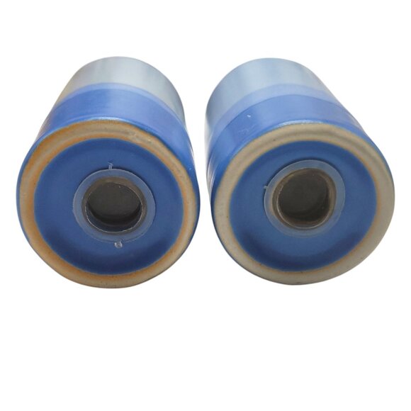 Lighthouse Ceramic Salt & Pepper Shakers 3" Coastal Decor Nova Scotia Stoneware - Picture 3 of 7